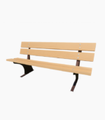 Panca per esterno in WPC Eden